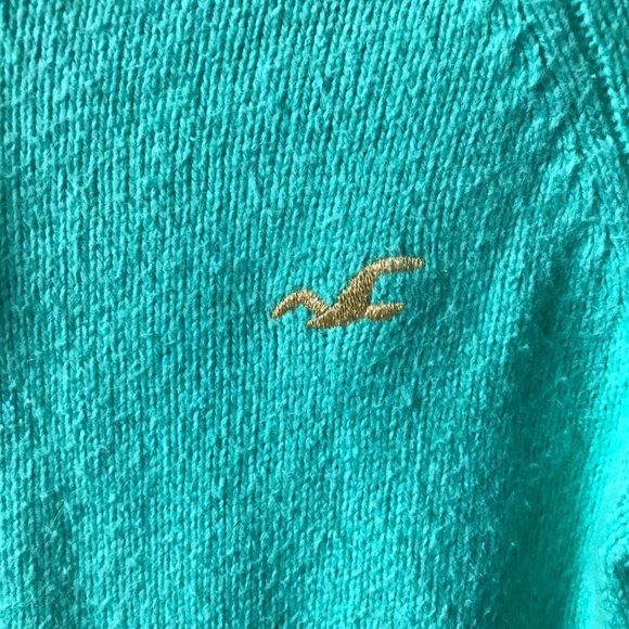 Vintage Mint Green Hollister Sweatshirt - Picture 2 of 4